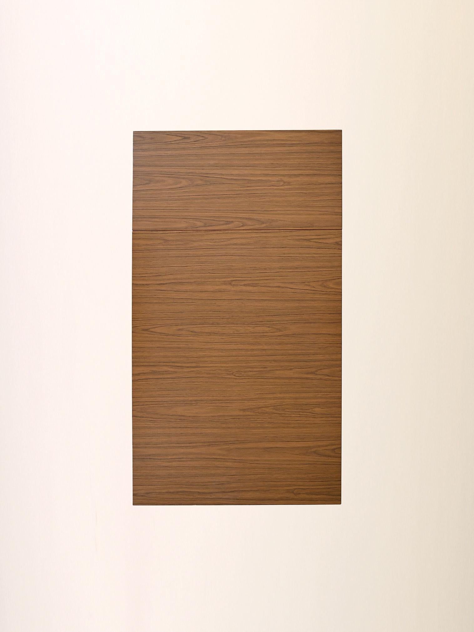 Mesa extensible escandinava años 70 - tablero de formica con tablero en venta 2