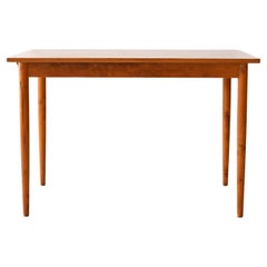 Mesa extensible escandinava años 70 - tablero de formica con tablero