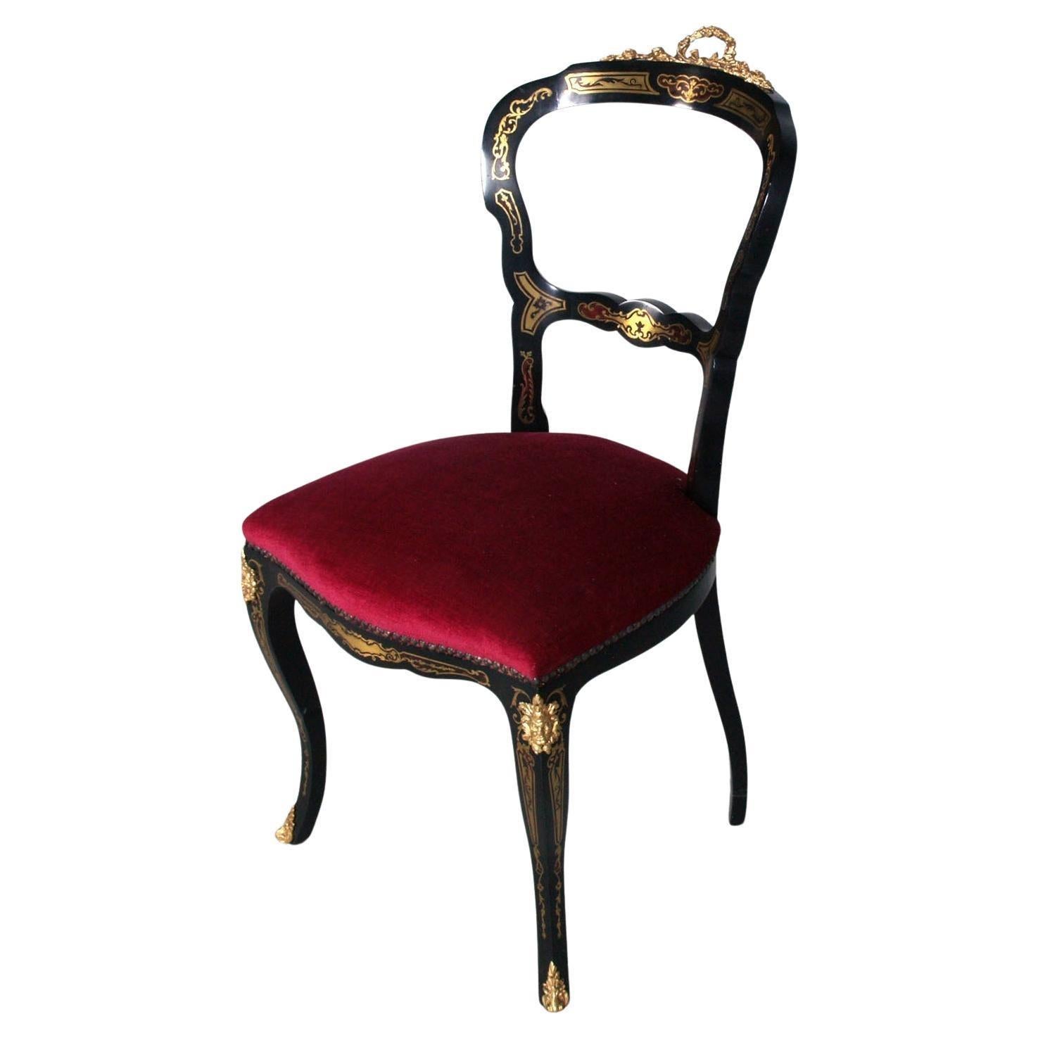 Scittoio-Tisch, Barock, Boulle, Frankreich, 19. Jahrhundert, venezianisches Landhaus im Angebot 4