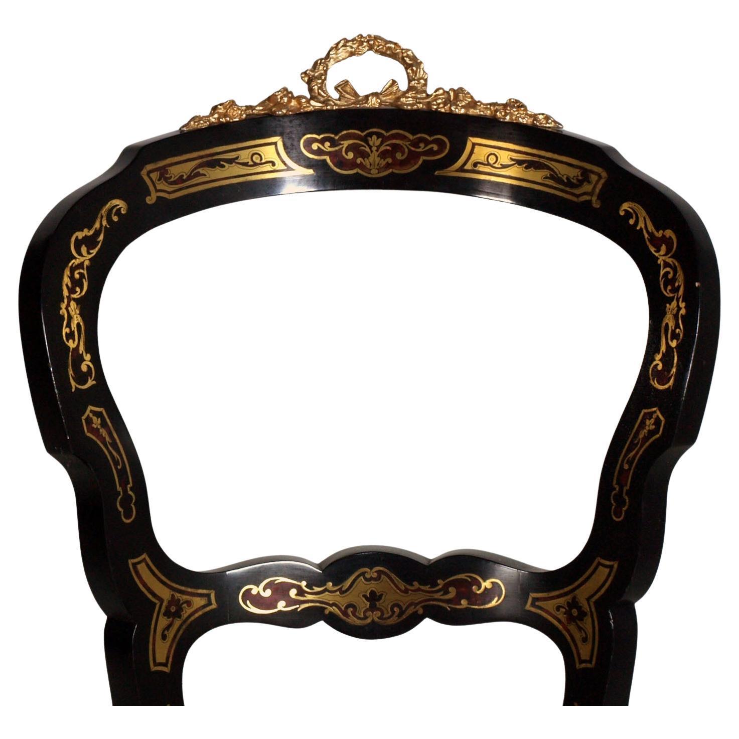 Scittoio-Tisch, Barock, Boulle, Frankreich, 19. Jahrhundert, venezianisches Landhaus im Angebot 5