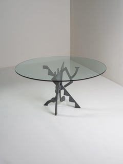 Table Sculpture Pucci De Rossi "Tristan and Isolde" H. Dolin Stuart France 1987