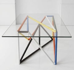 Shanghai Sculpural Table, designed and assembled in Italy by Dario Nasuti