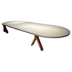Special table, unique piece, Design by Aldo Cibic.