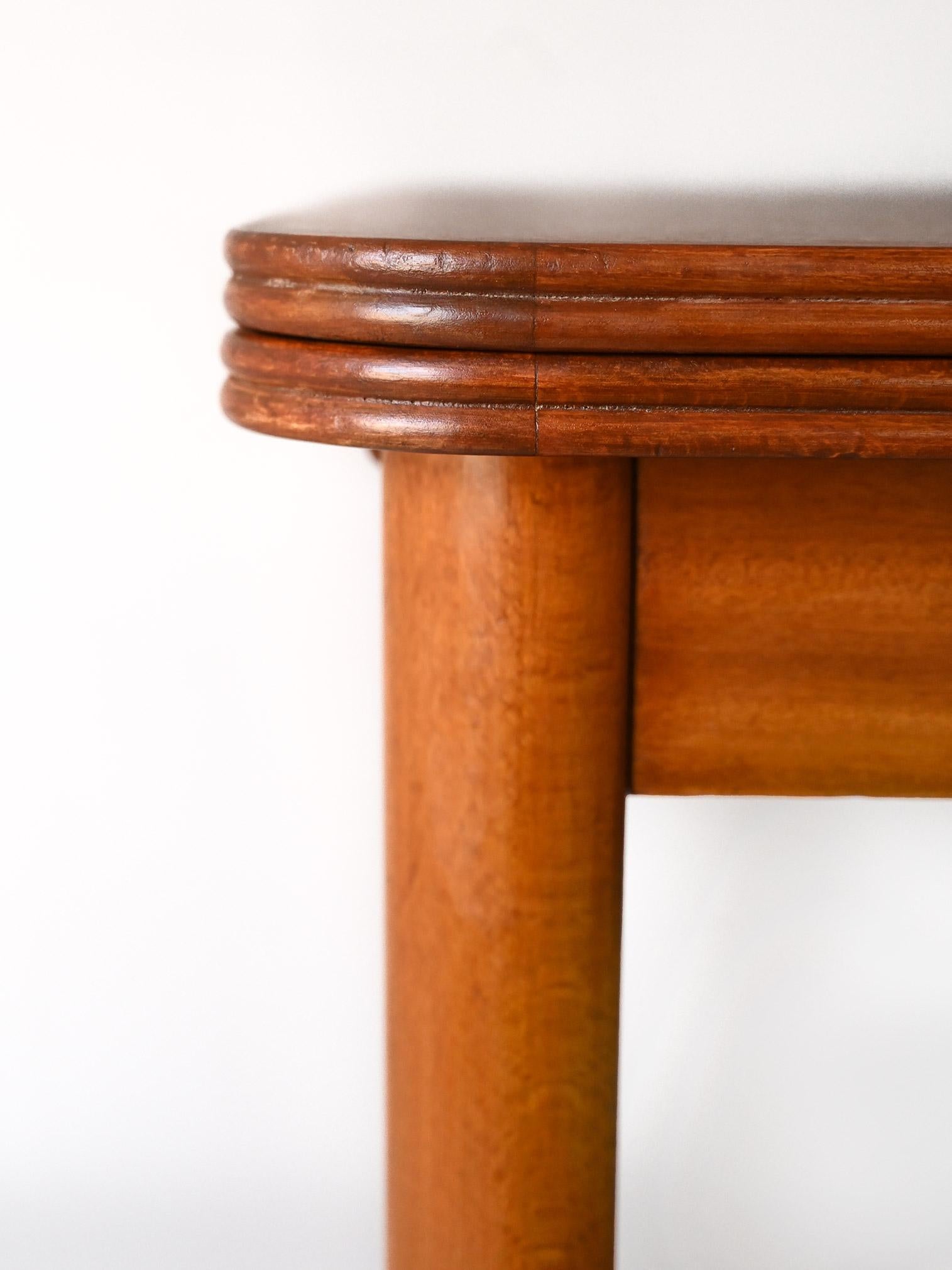 Hêtre Table à rallonge vintage suédoise en vente