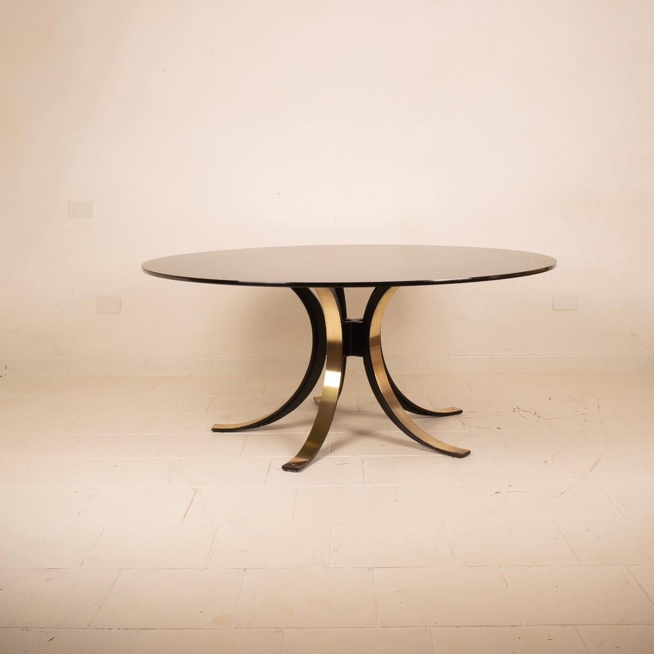 Aluminum T69 XL Table by Osvaldo Borsani and Eugenio Gerli for Tecno SPA For Sale