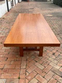 Tisch "Taliesin 608" CASSINA von Lloyd Wright, Kirsche, Italien 1986