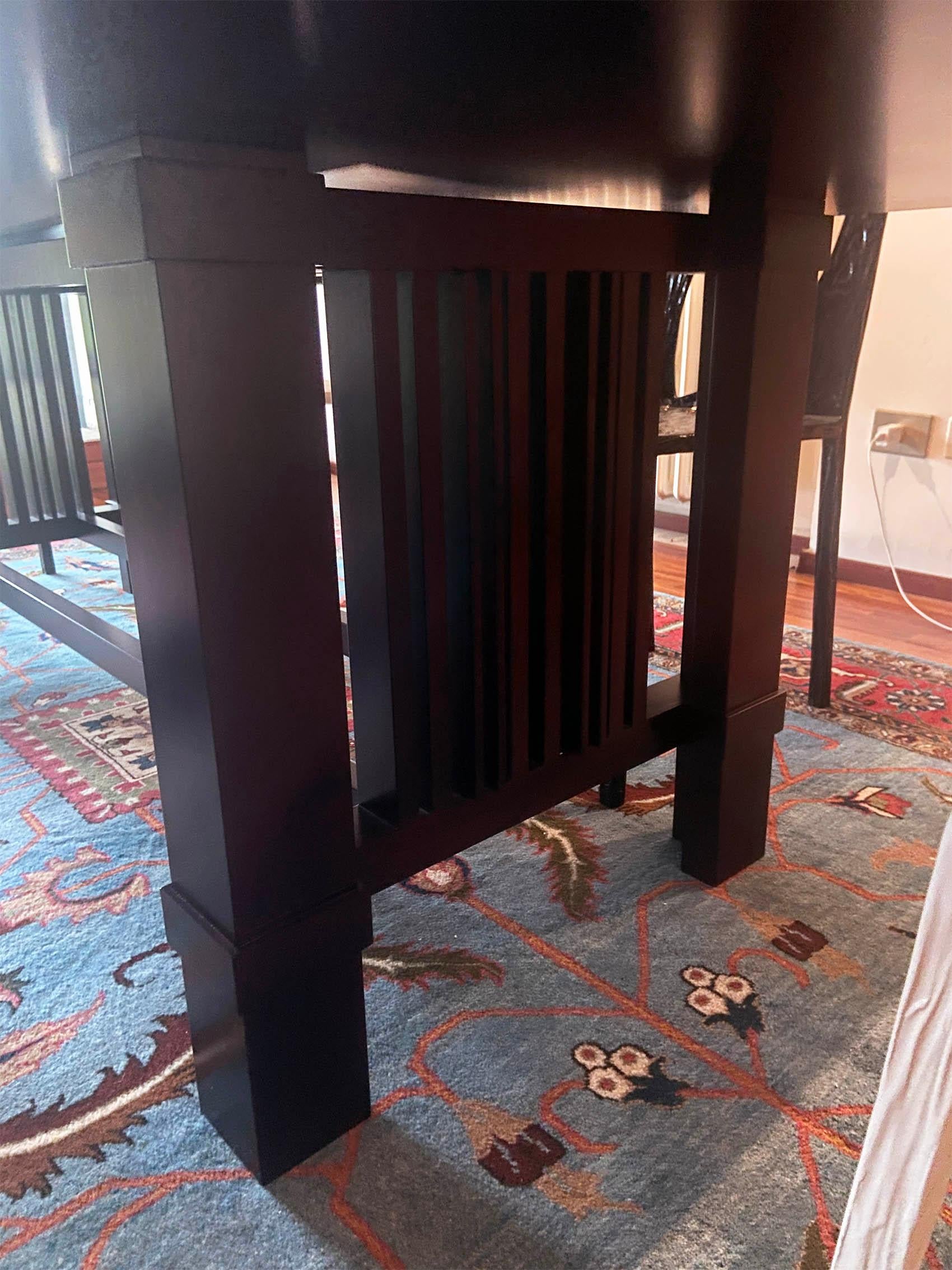 Early 20th Century Taliesin table designed by Frank Lloyd Wright and manufactured by Cassina in 1925 For Sale