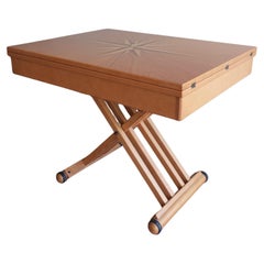 Mesa/escritorio de nogal, Italia años 2000