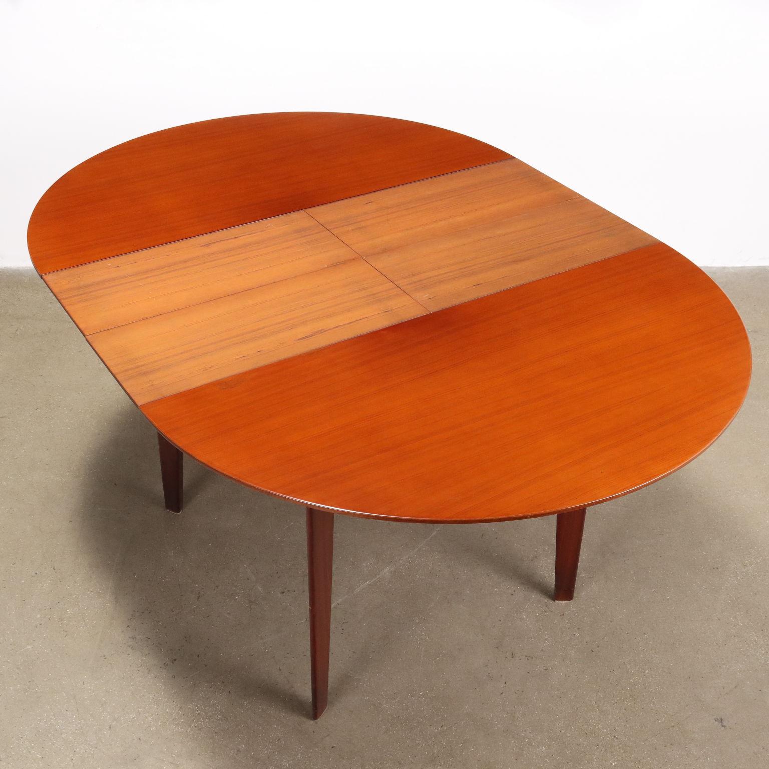 Mid-Century moderno Tavolo tondo di Edmondo Palutari per Dassi Anni 60