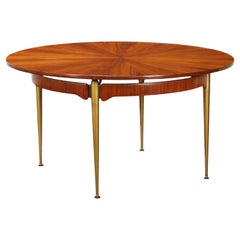 Vintage Round table Silvio Cavatorta Anni 50-60
