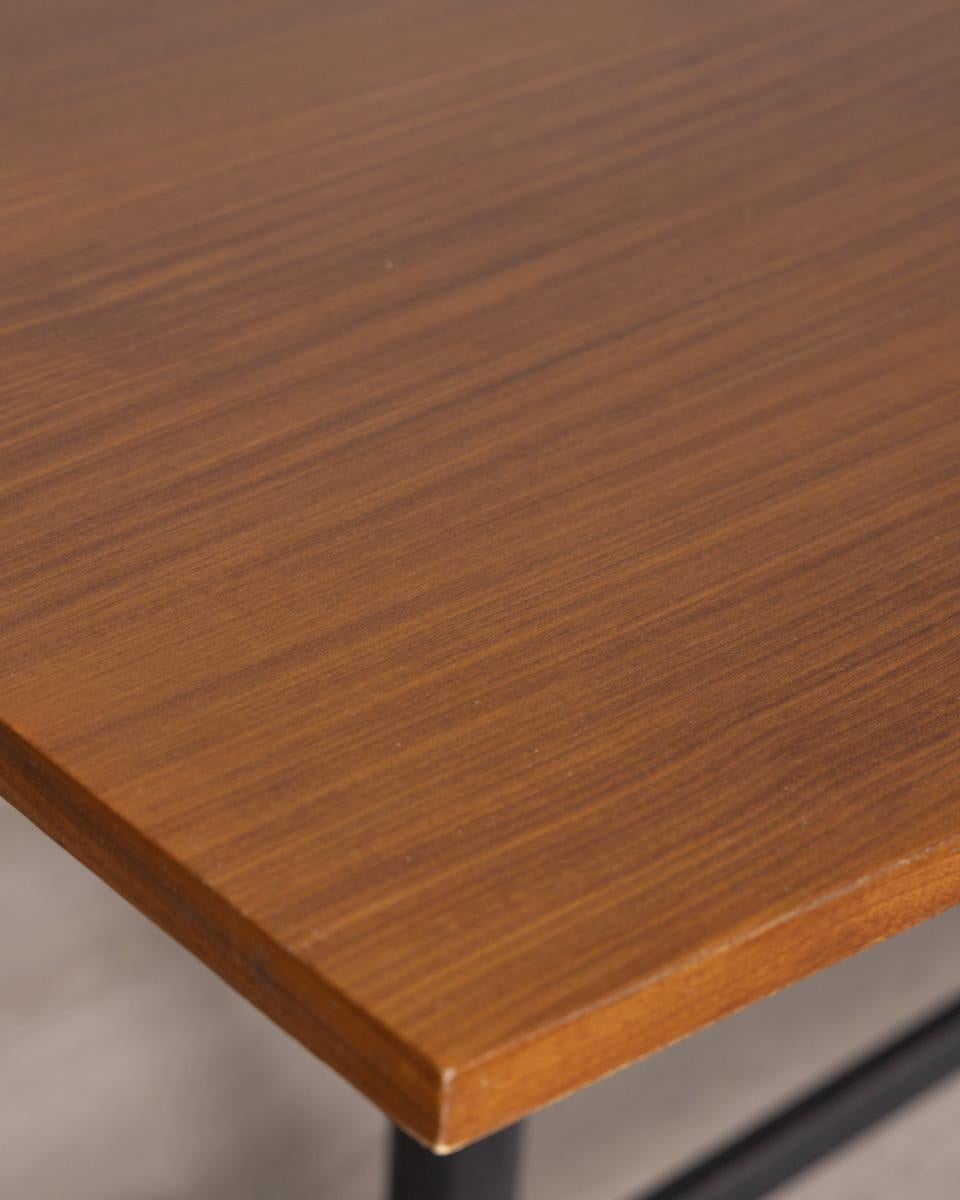 Mid-20th Century Vintage wooden table from the 1960s designed by Carlo Ratti for Lissoni For Sale
