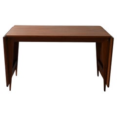 Vintage ISA Bergamo teak table with wing extensions