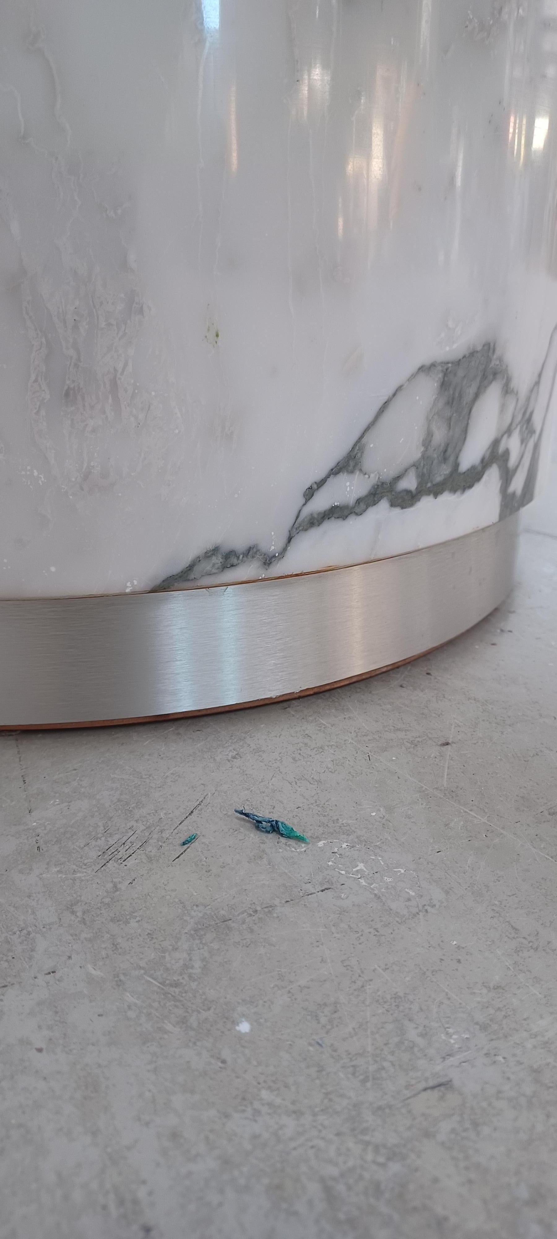 Table de style Willy Rizzo Bon état - En vente à Vezzano Sul Crostolo, IT