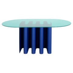 Tavolo2 Ultramarine Blue Dining Table by Pulpo