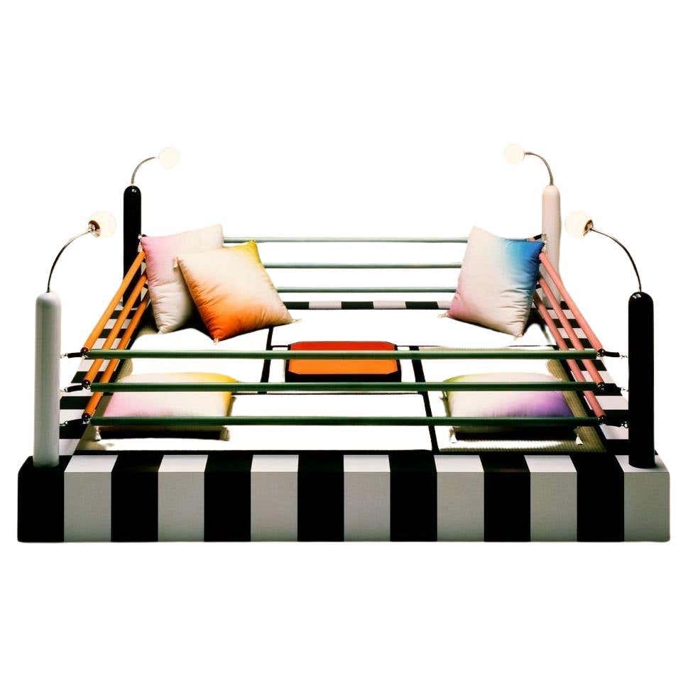 Boxing Ring Using Sofa Tawaraya Ring Tatami Sofa by Memphis, Masanori Umeda For Sale at ...