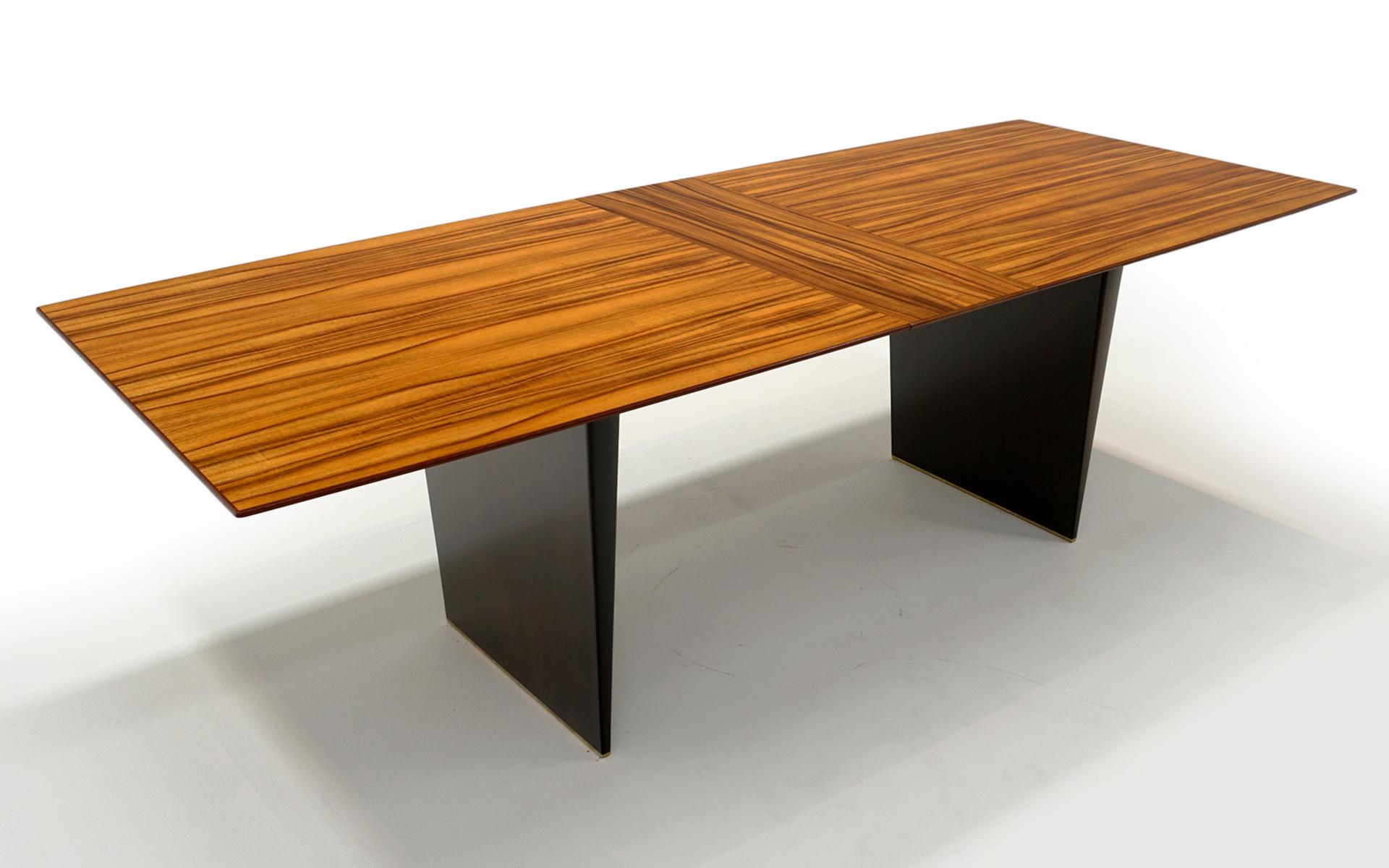 Tawi Wood Dining Table by Edward Wormley for Dunbar. Excellent. SEE THE VIDEO! For Sale 3