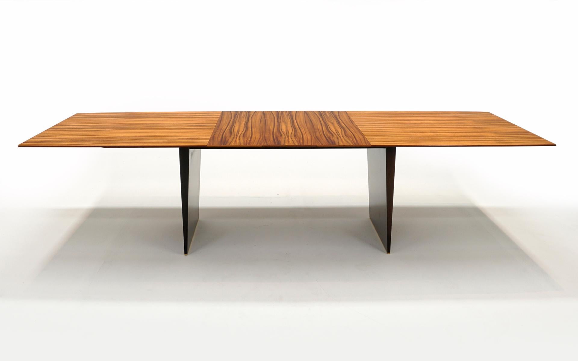 Tawi Wood Dining Table by Edward Wormley for Dunbar. Excellent. SEE THE VIDEO! For Sale 2