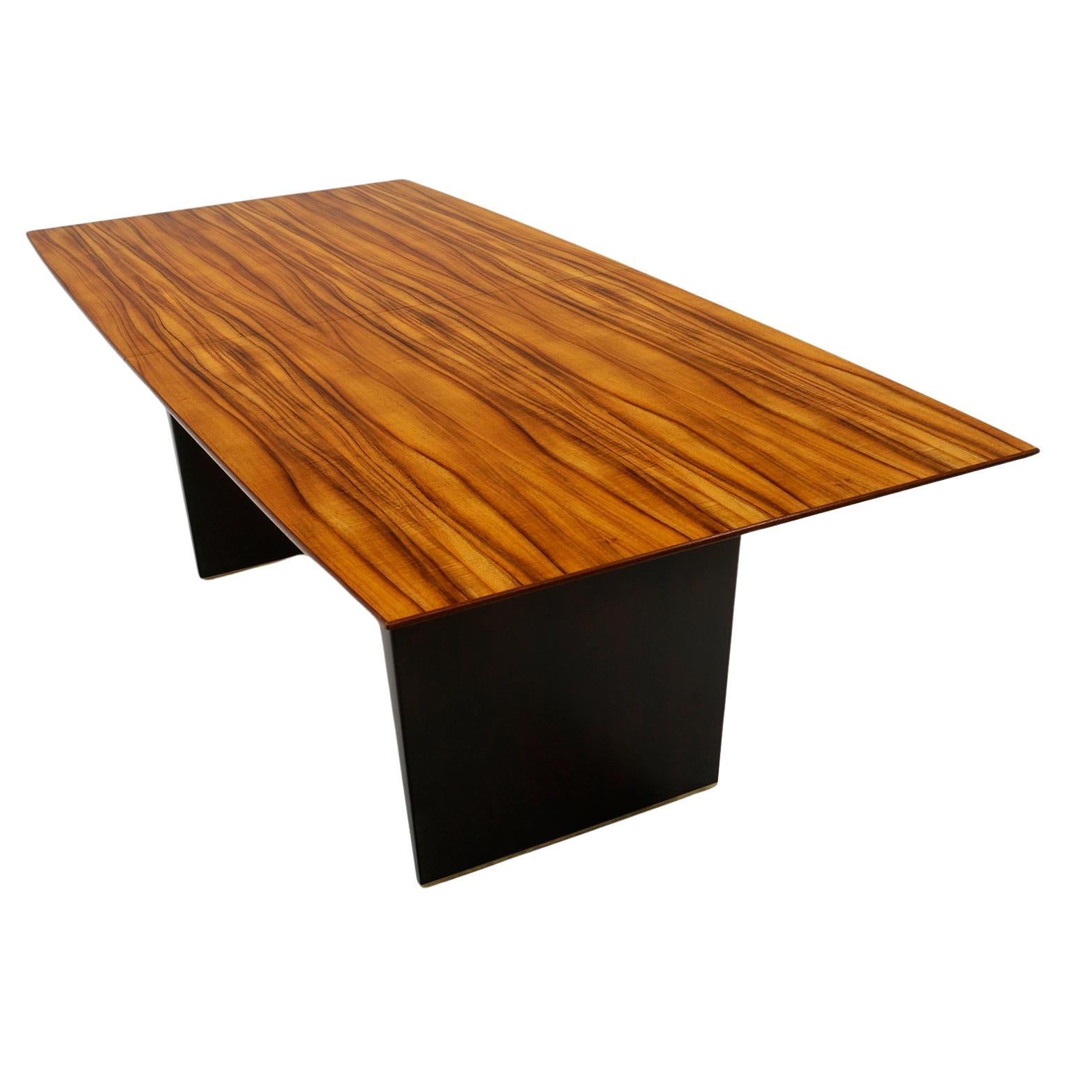Tawi Wood Dining Table by Edward Wormley for Dunbar. Excellent. SEE THE VIDEO! For Sale