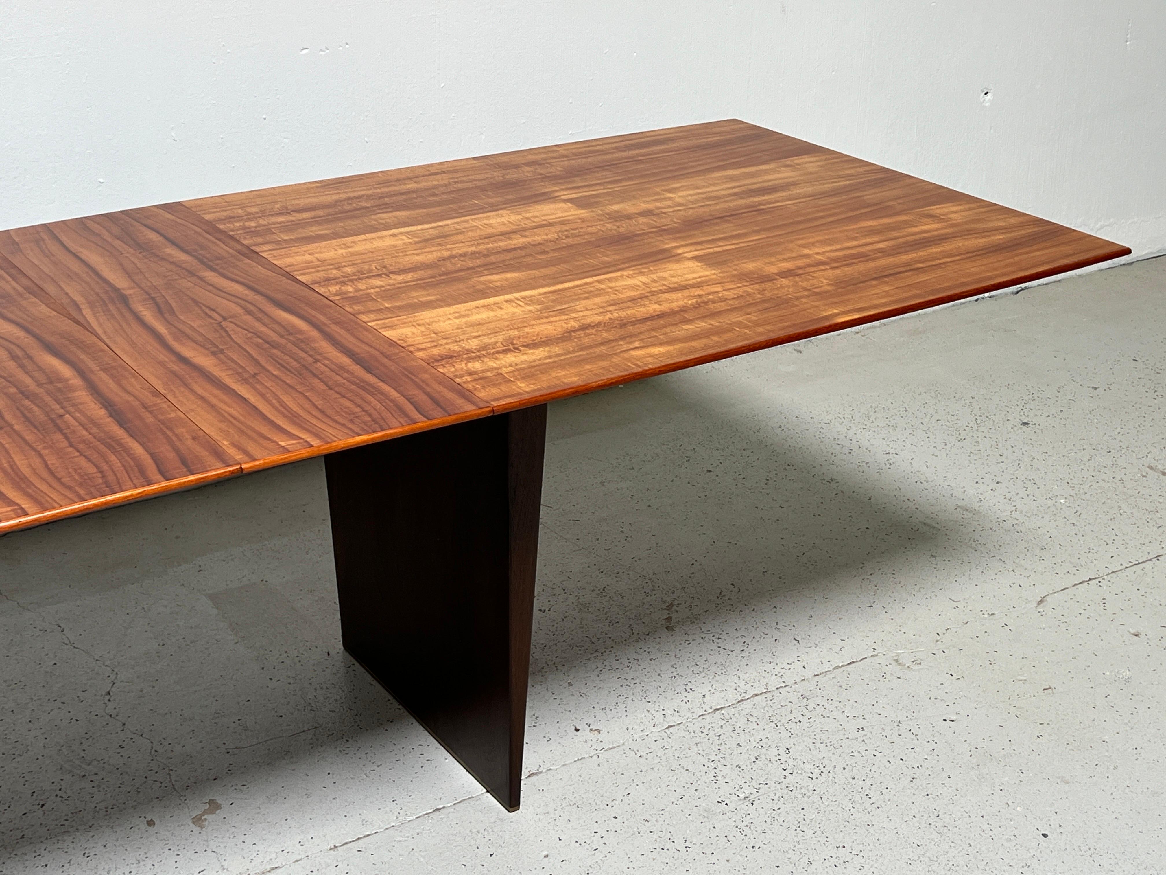 Tawi Wood Dining Table by Edward Wormley for Dunbar For Sale 5