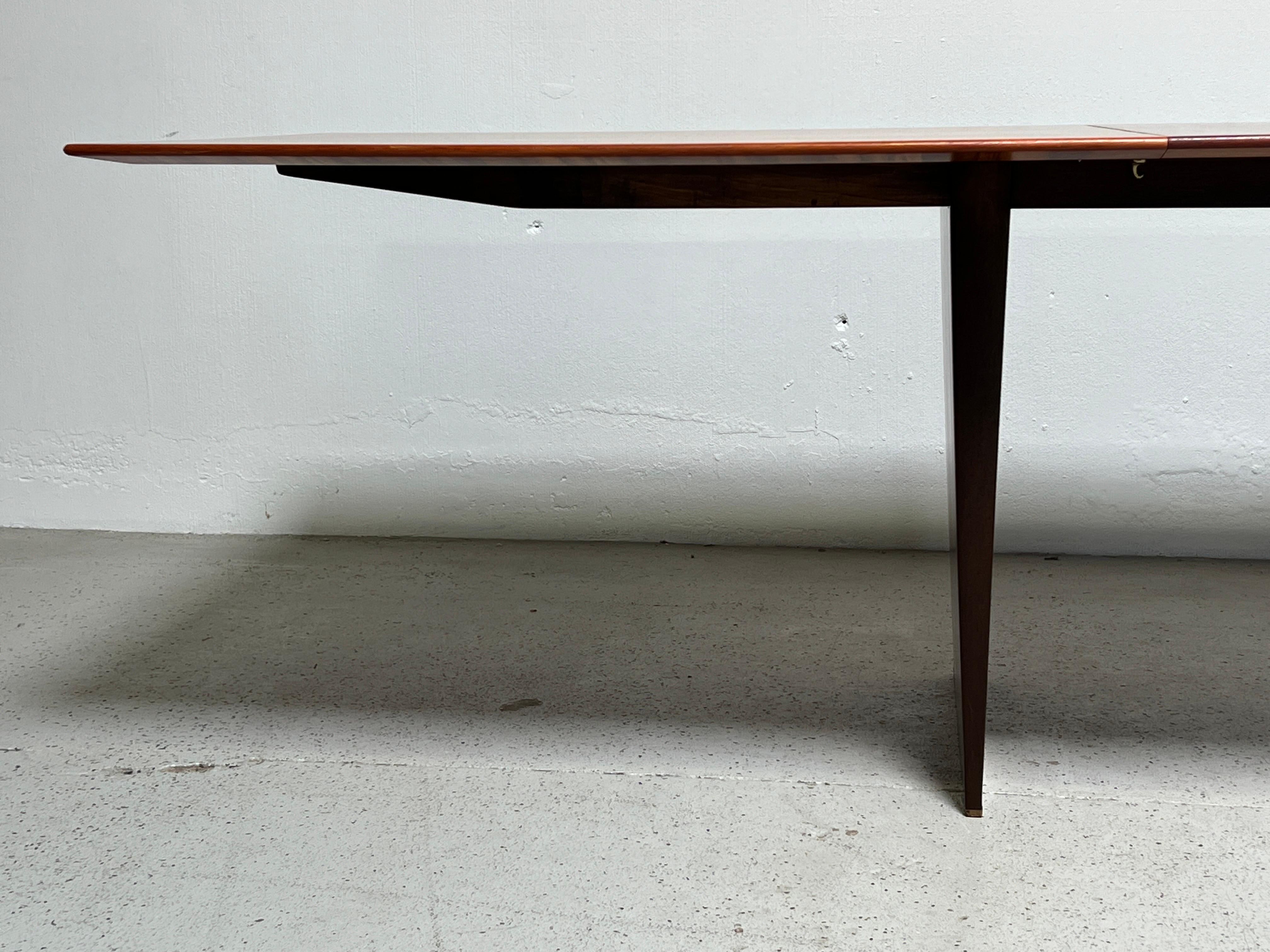 Tawi Wood Dining Table by Edward Wormley for Dunbar For Sale 7