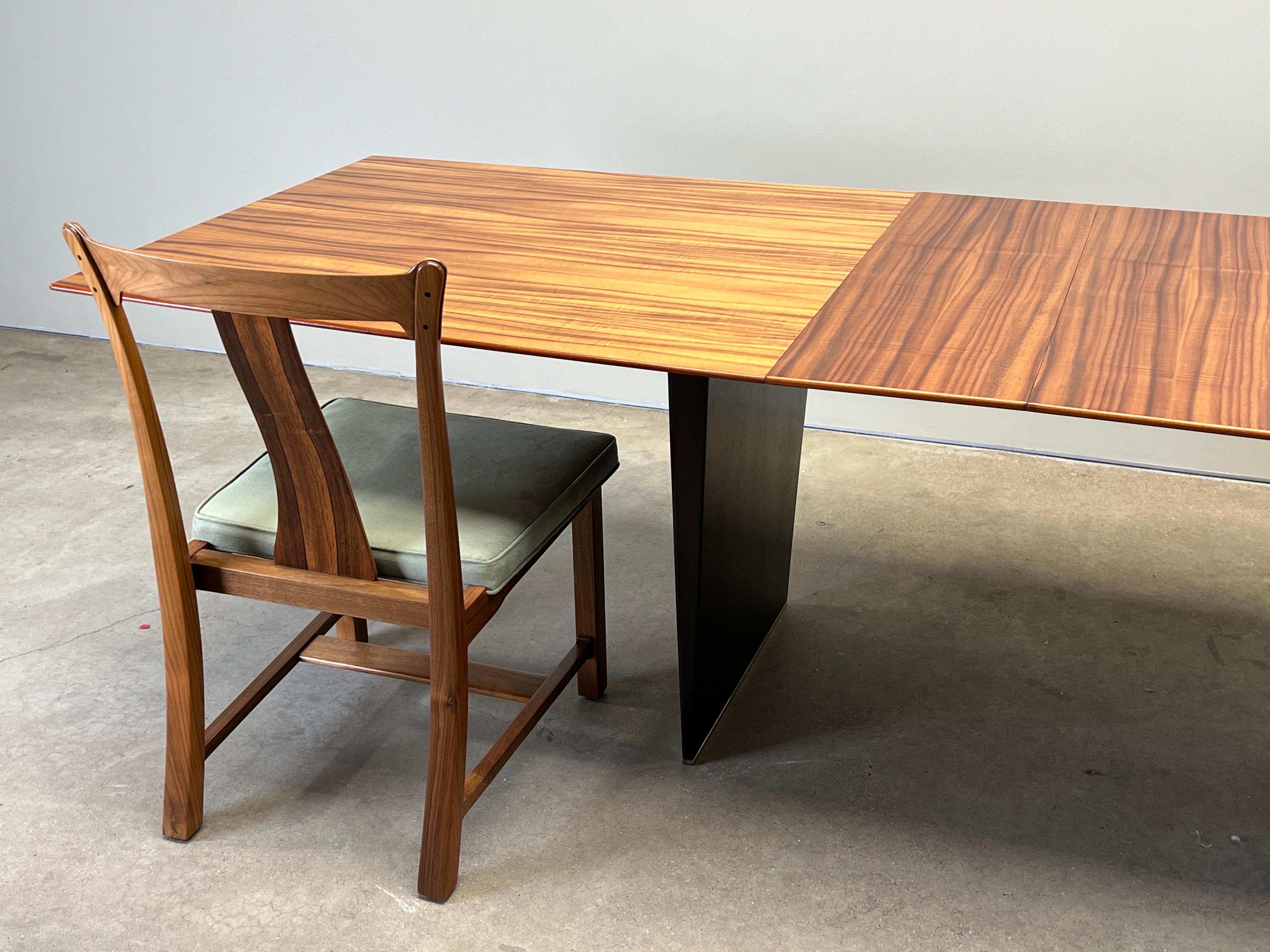 Tawi Wood Dining Table by Edward Wormley for Dunbar 12