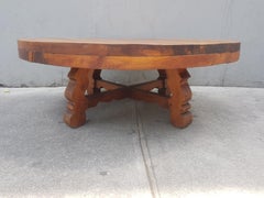 Taxco Mexico Colonial Style Sabino Wood Coffee Table