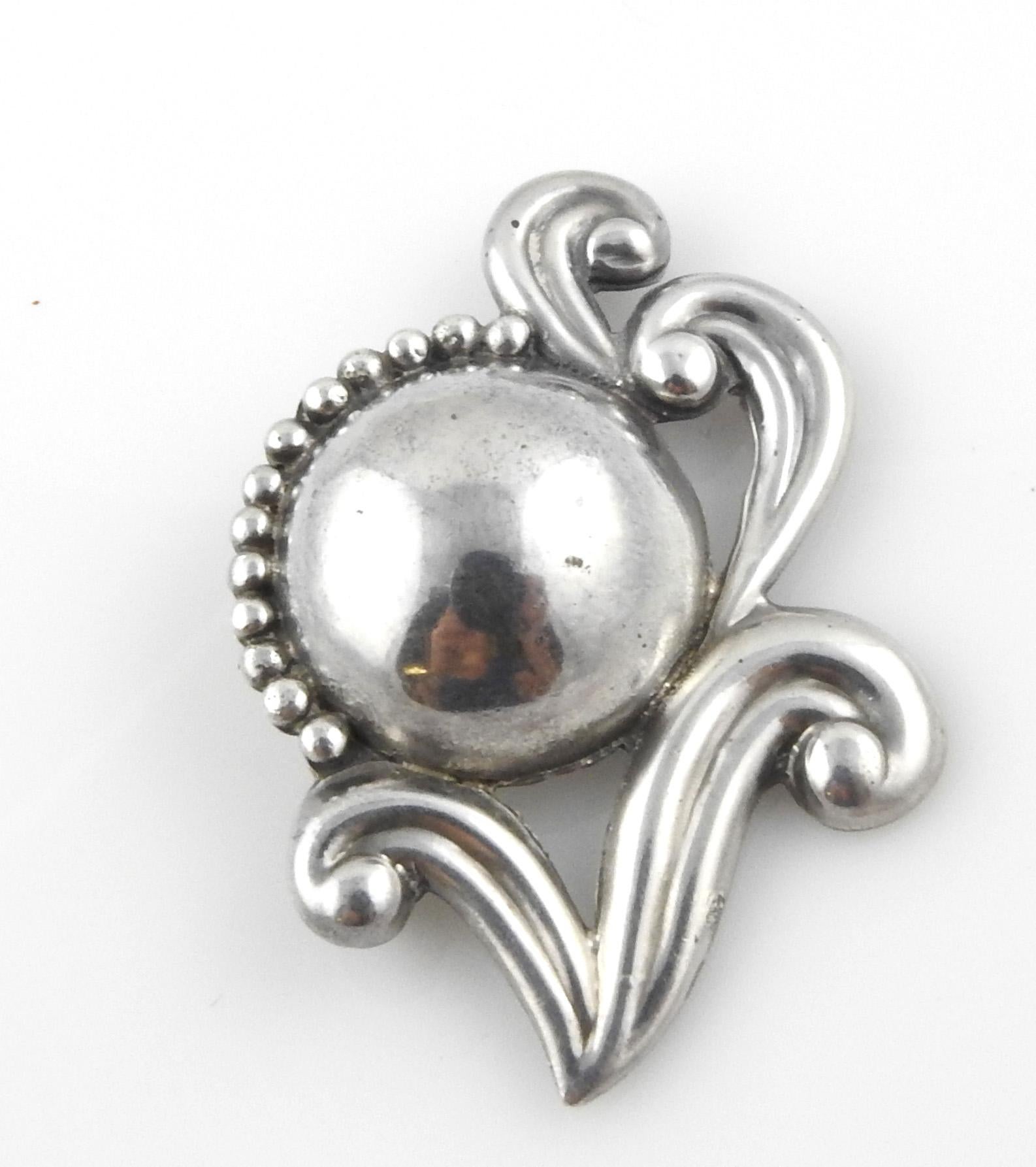 taxco silver brooch