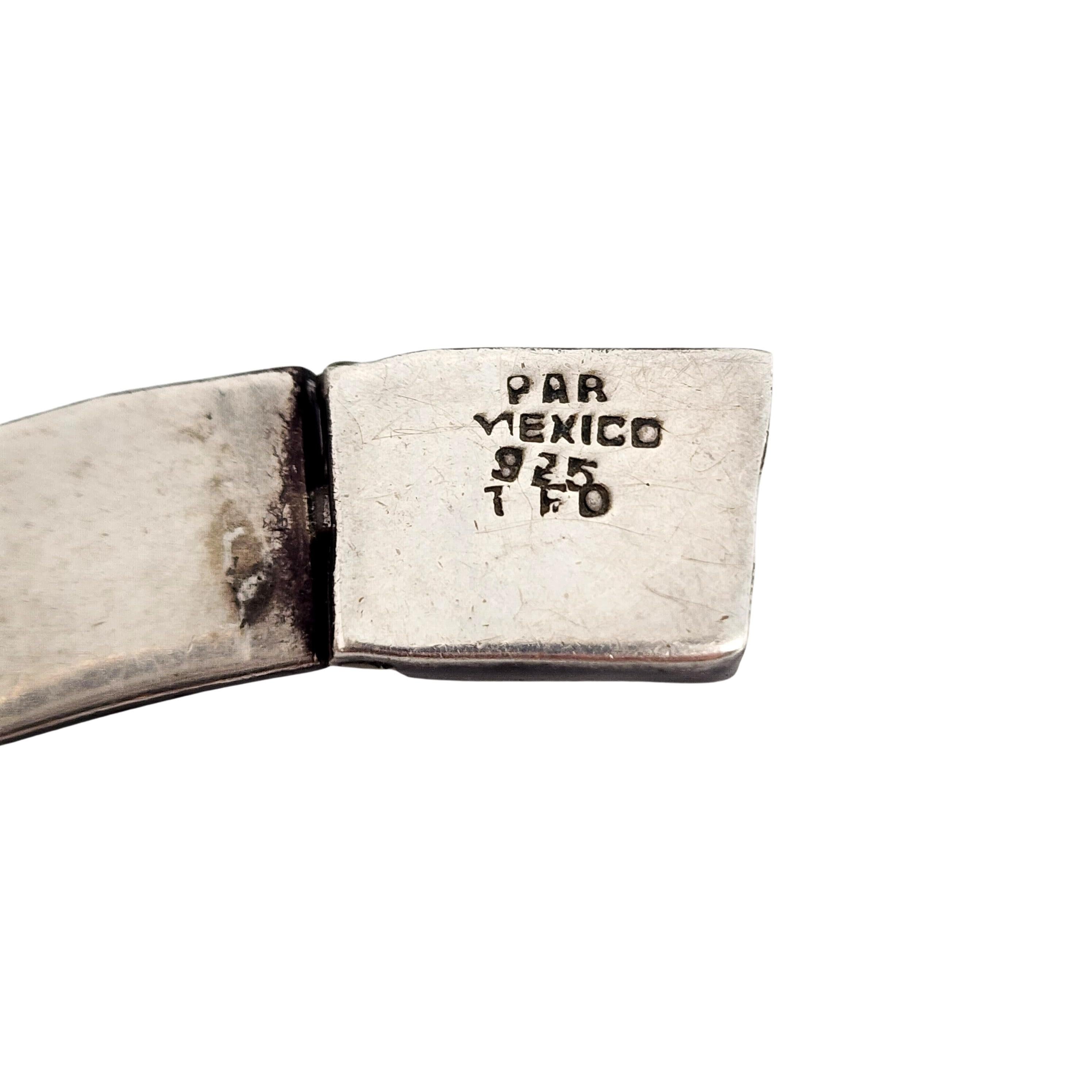 Taxco PAR TFO Sterlingsilber-Halskette im Zustand „Gut“ im Angebot in Washington Depot, CT