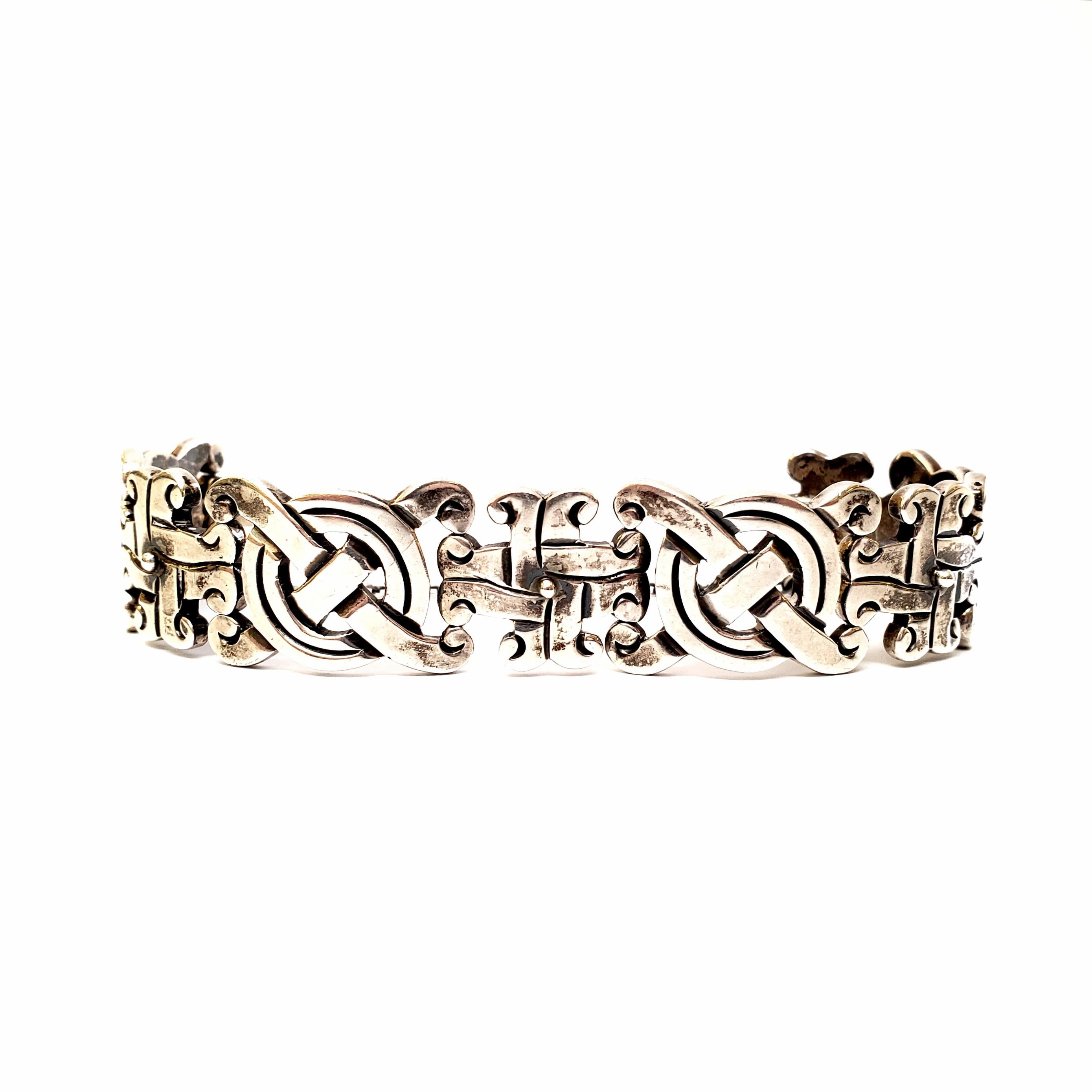 Taxco Reven Sterling Silver Fertility Bracelet at 1stDibs taxco