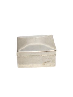 Taxco Sterling Silver Mexican Rectangular Box # 19681