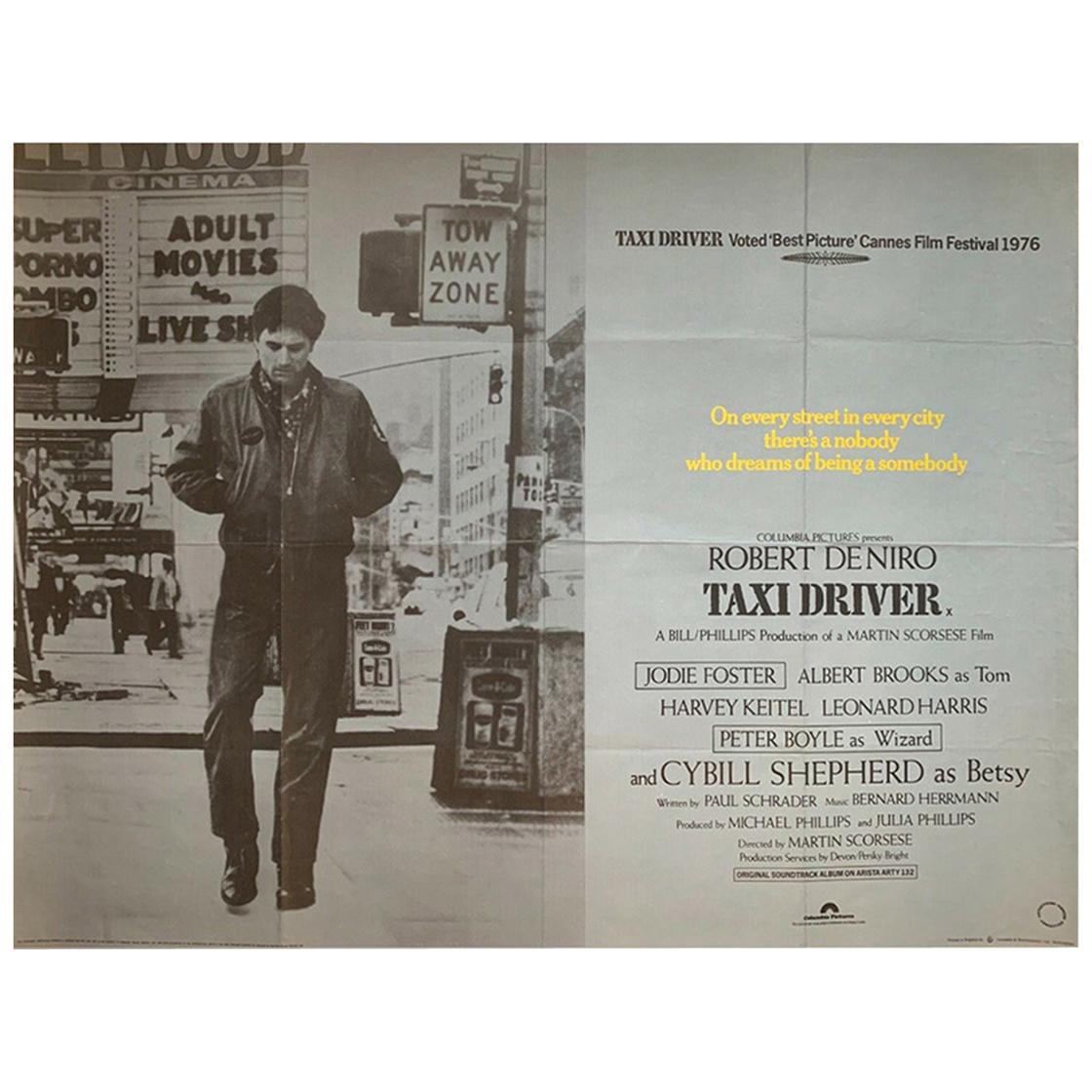 "Taxi Driver" 1976 Poster For Sale