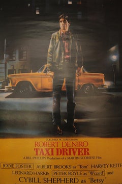 Original Filmplakat Taxi Driver, Original, Robert De Niro Martin Scorcese, 1976