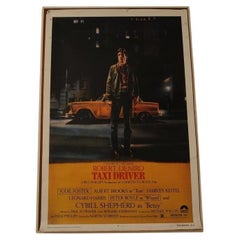 Taxi Driver Poster originale del film Robert De Niro Martin Scorcese 1976