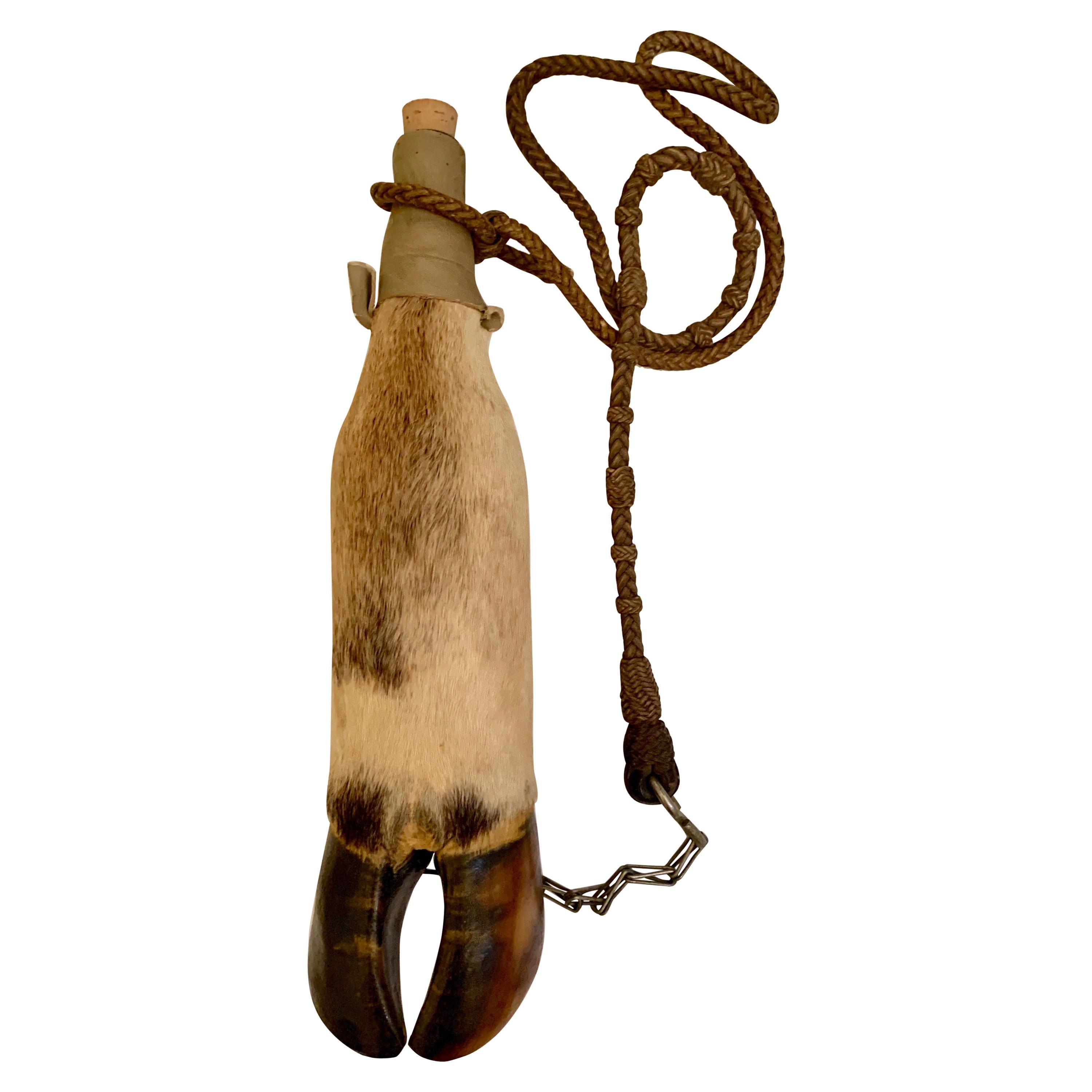 Taxidermy Hoof Water Bottle Canteen