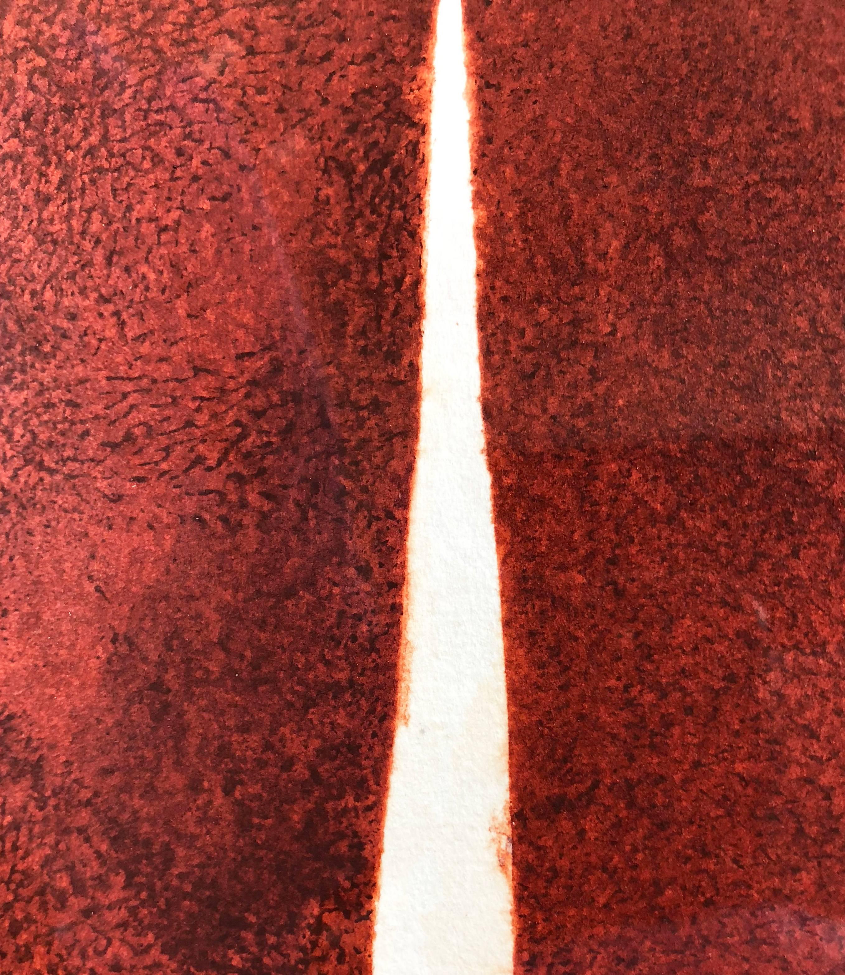 Crisp Air - Gray Landscape Painting by Tay Bak Chiang