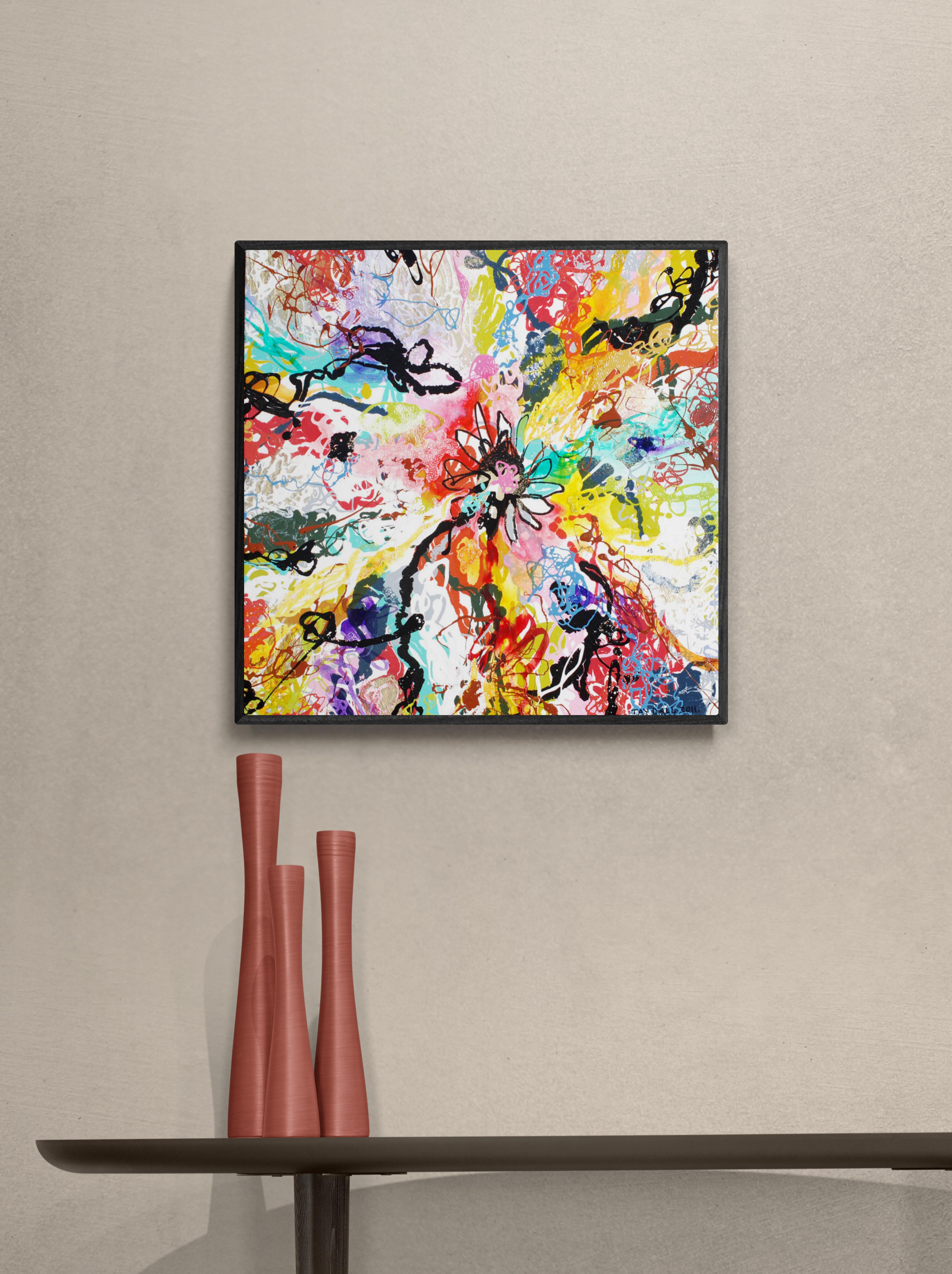 Colourful Abstract Painting 