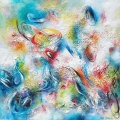 Colourful Abstract Painting "Nebula Series 15"