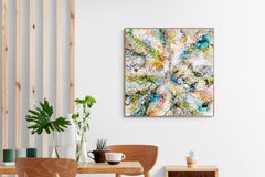 Pintura abstracta de colores "Nueva intuición 7"