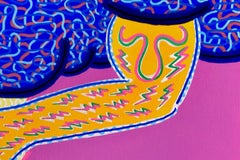 Diptych 1, Acrylic on paper, 30 x 30cm (each), 2021