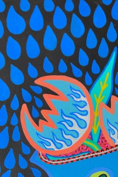 Thoughts become reality, Acrylic on Canvas, 30 x 40cm, 2021