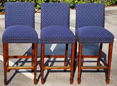 Taylor King Barstools Set of 3