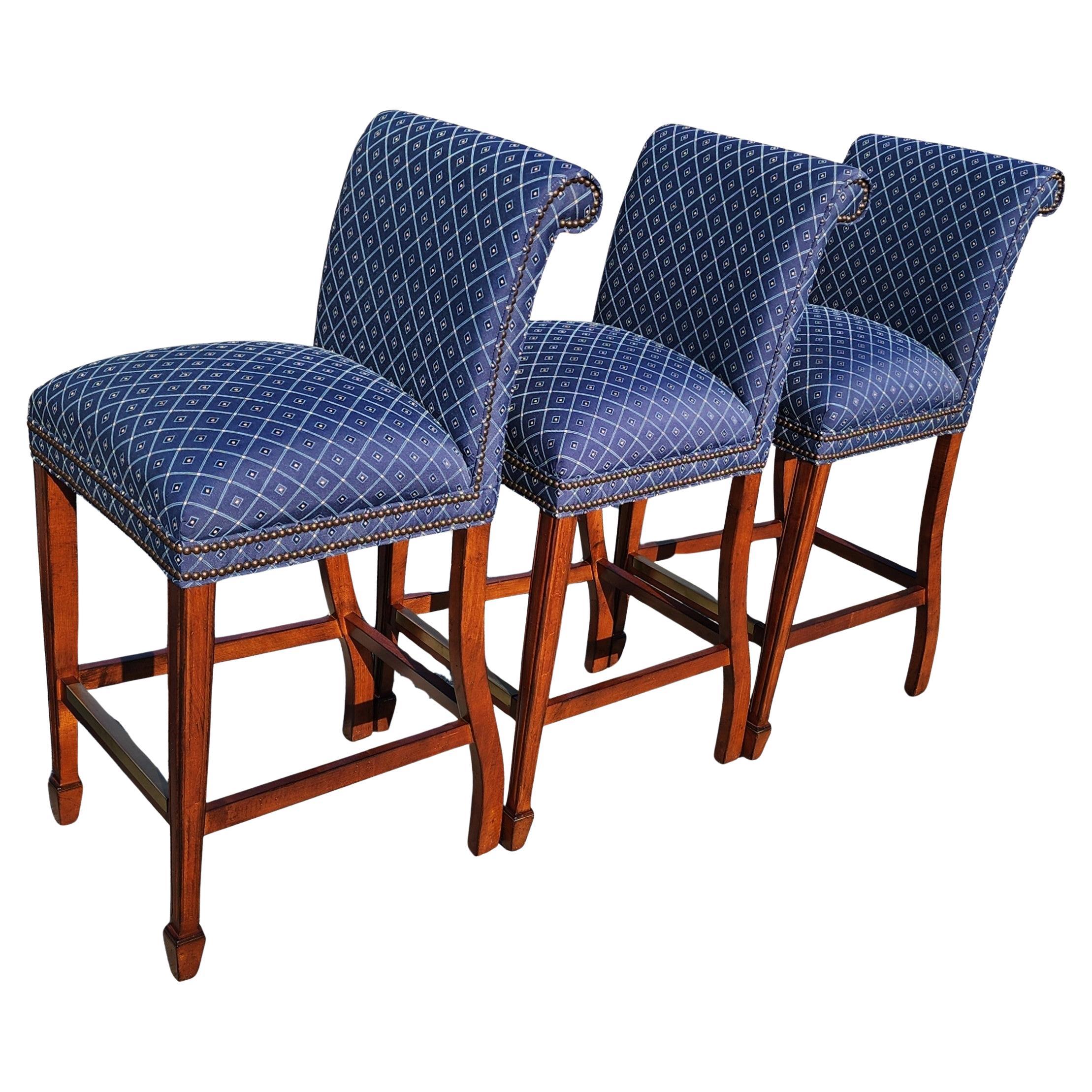 Taylor King Barstools Set of 3 For Sale