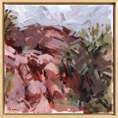 Calico Basin - Original Abstract Southwest Inspired Landscape Painting on Canvas
