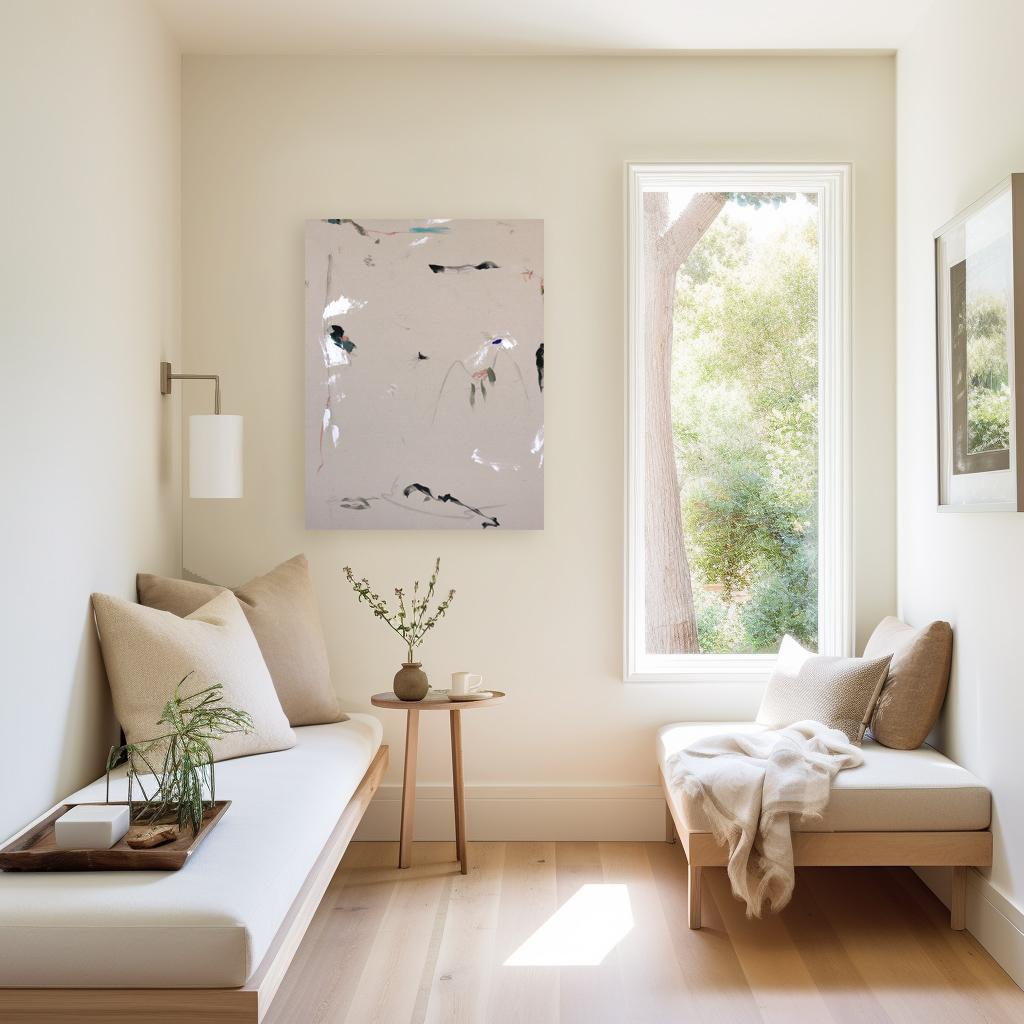 A Loud Noise In The Forest - Original Abstract Textural Painting on Canvas For Sale 1