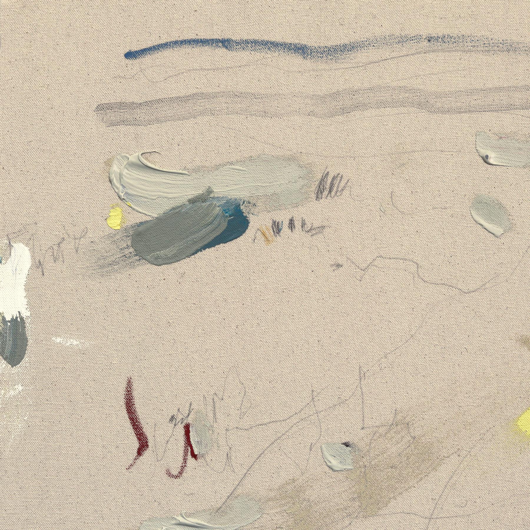 Found a Light - Original Abstrakt Modern Textural Minimalist Gemälde auf Leinwand (Minimalistisch), Painting, von Taylour Martin