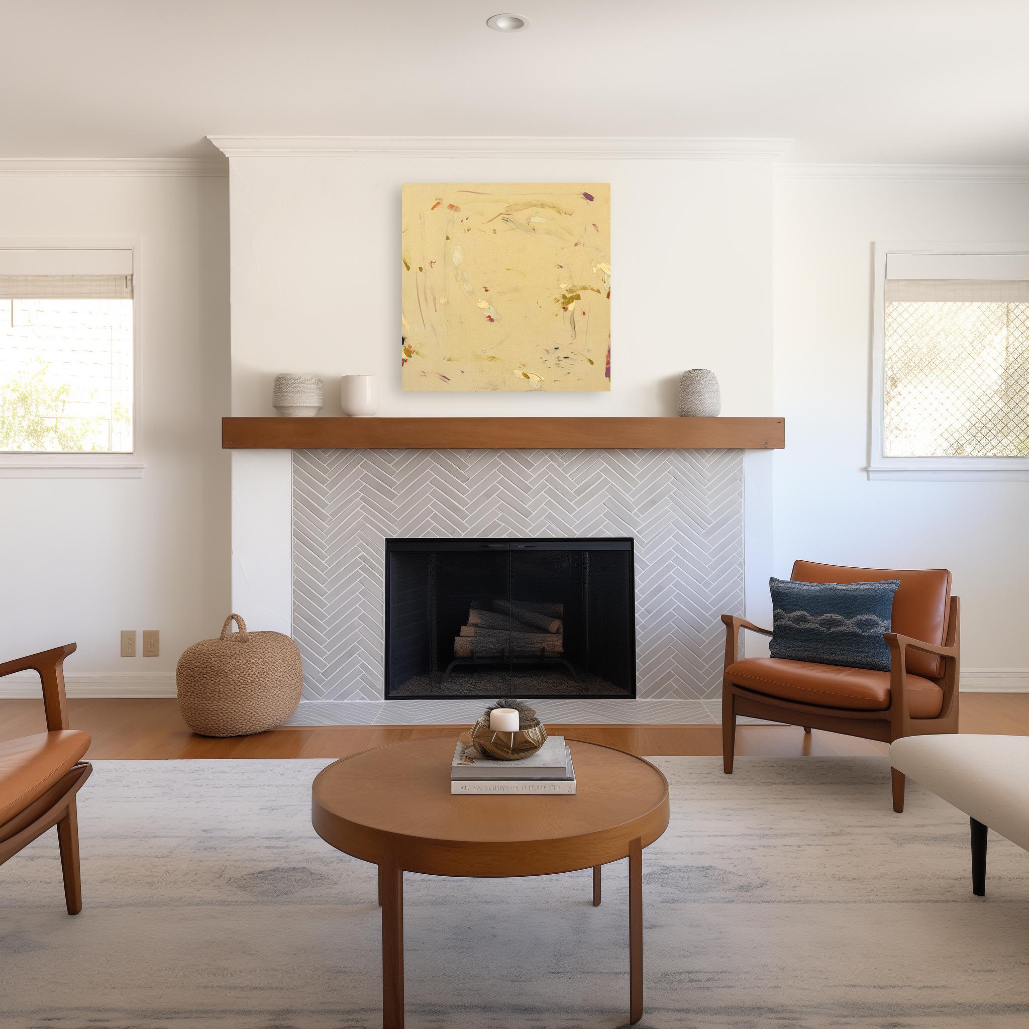 Los Angeles artist Taylour Martin creates captivating abstract compositions in acrylic on canvas, showcasing a dynamic interplay of emotions and colors. Martin's art is a reflection of the joy and human essence she finds in the world, and she