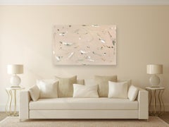 Heard You In My Past Life - Original Abstract Modern Textural Painting on Canvas