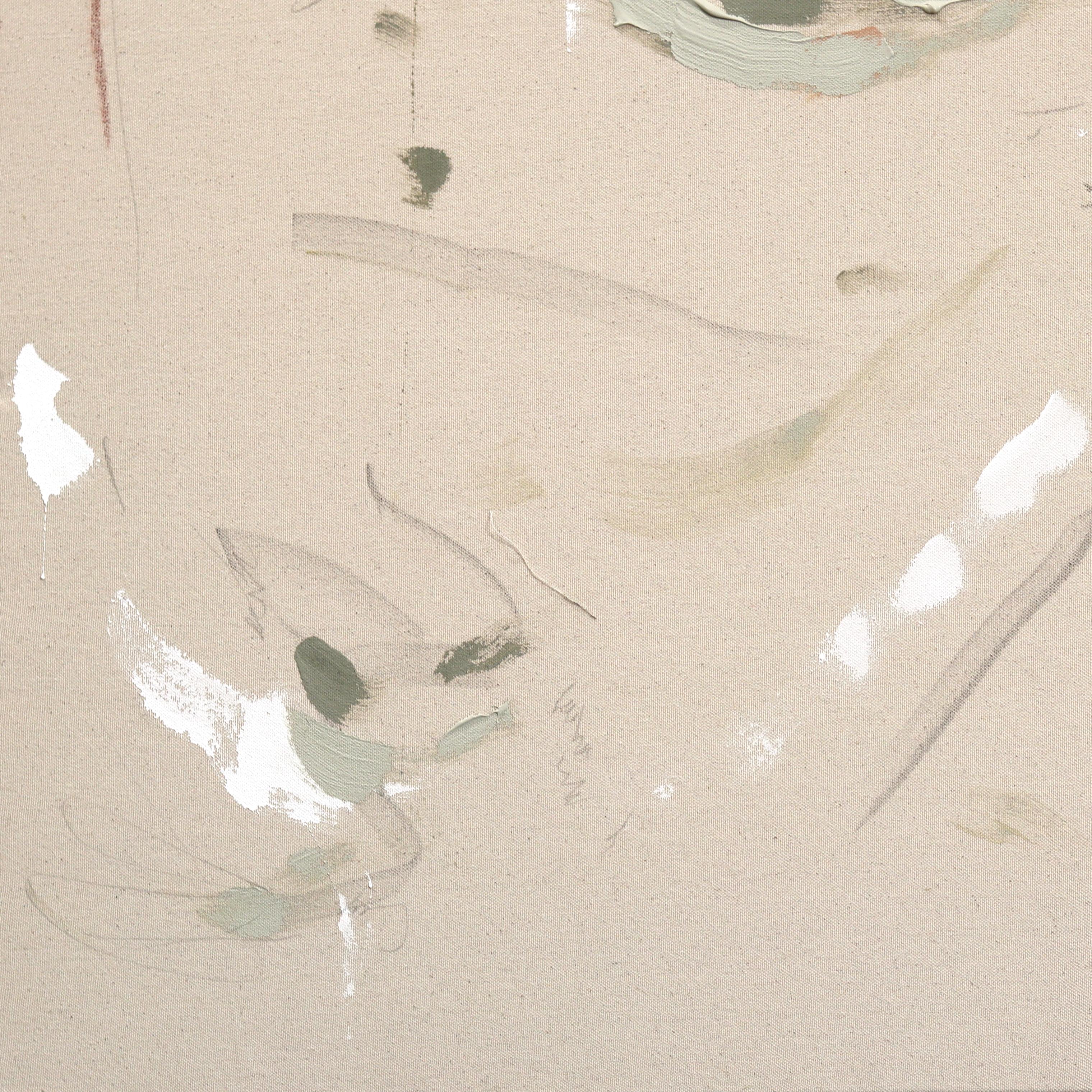 Te Oí En Mi Vida Pasada - Pintura Abstracta Moderna Textural Original sobre Lienzo en venta 2
