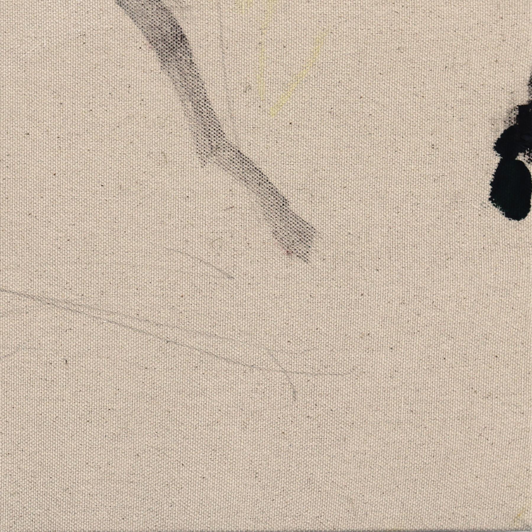 Hotel TV - Pintura Minimalista Abstracta Moderna Textural Original sobre Lienzo en venta 6