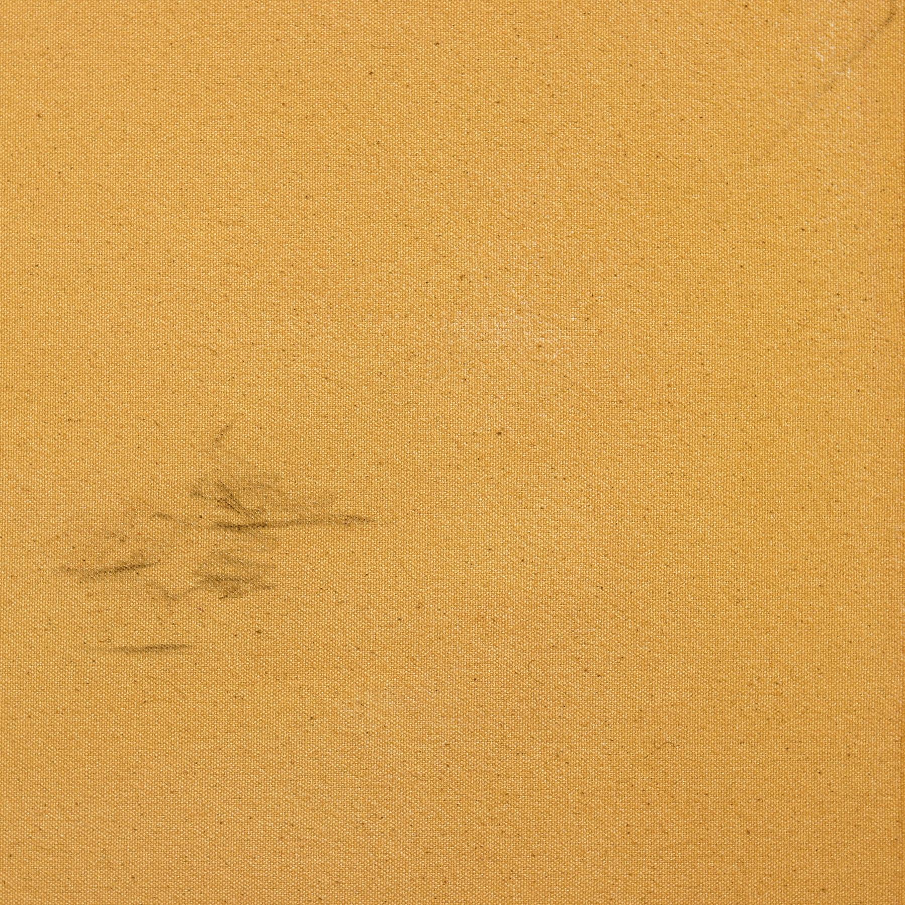 I Contain Multitudes - Original Minimalist Yellow Abstract Textural Painting For Sale 6